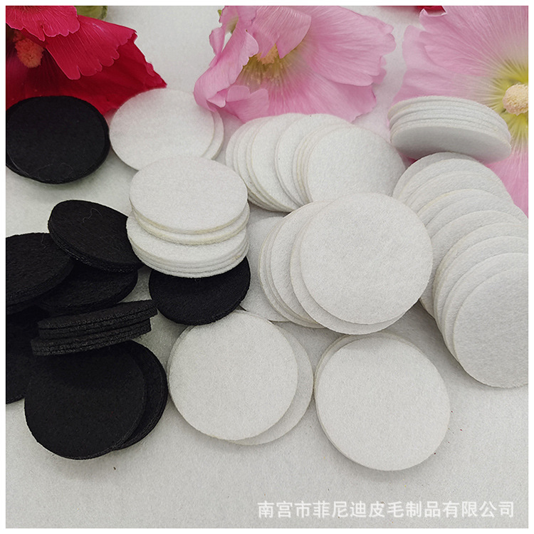 Non-woven disc thickened non-woven gasket non-woven patch DIY handmade jewelry accessories factory supply Non-woven disc thickened non-woven gasket non-woven patch DIY handmade jewelry accessories factory supply