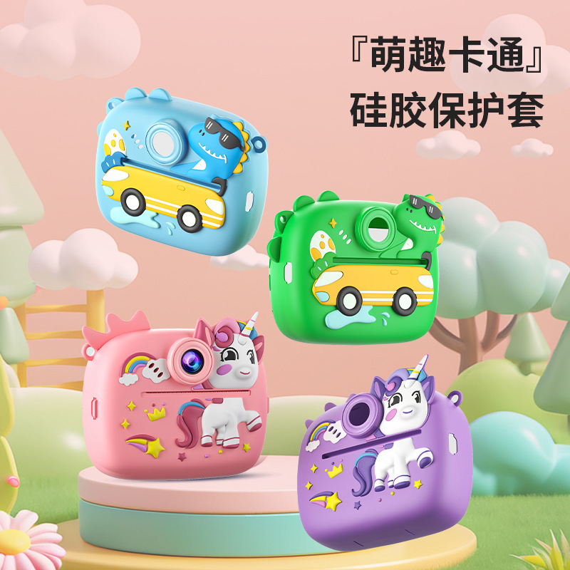 Cross-Border Popular New Model Children's Instant Camera Mini Camera Cute Cartoon Photo Camera High-Definition Student Gift Cross-Border Popular New Model Children's Instant Camera Mini Camera Cute Cartoon Photo Camera High-Definition Student Gift