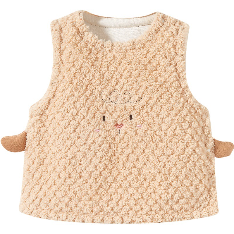 Chaleco de otoño e invierno para niños bebé Delgado acolchado engrosado Chaleco de invierno para niños y niñas recién nacido abrigo cálido Chaleco de bebé