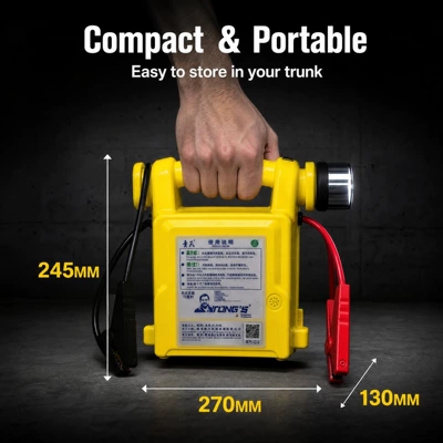 Car on the line of fire Starter with Flashlight