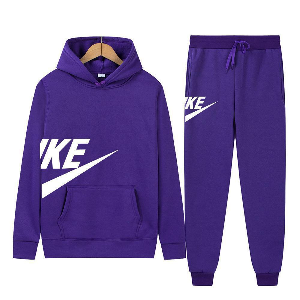 보라색-흰색 로고