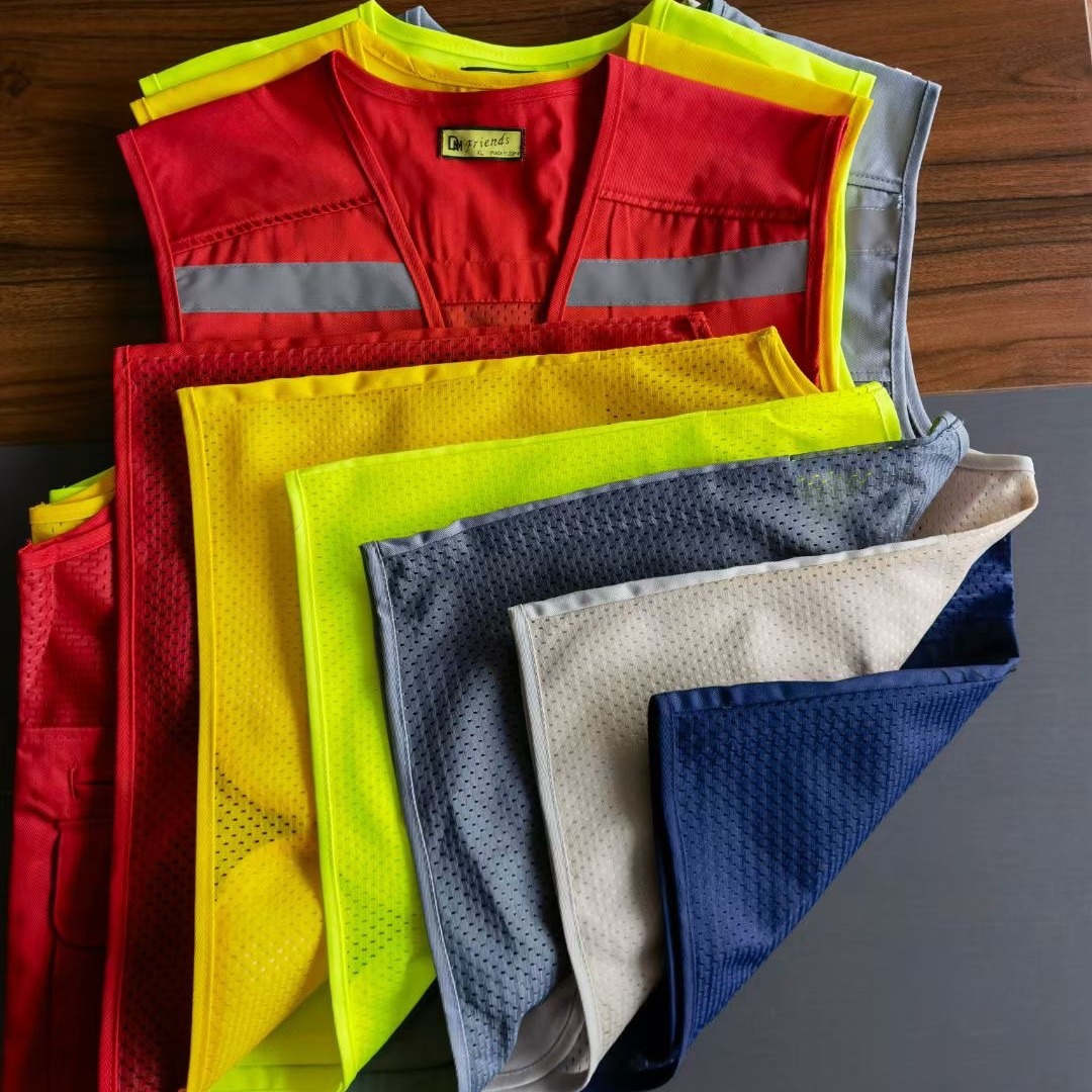 Chaleco multibolsillos, chaleco de voluntariado, tamaño personalizado, impresión reflectante, gestión de emergencias, fotografía, malla, ropa de trabajo para comercio exterior