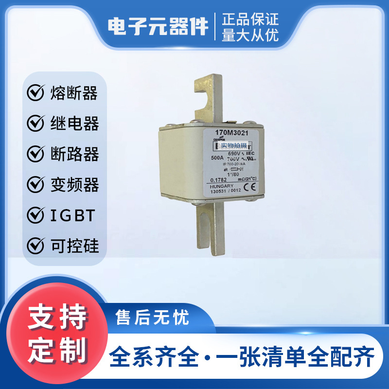 现货170M3020 170M3021巴斯曼直流快速熔断器电子元器件 库存充足