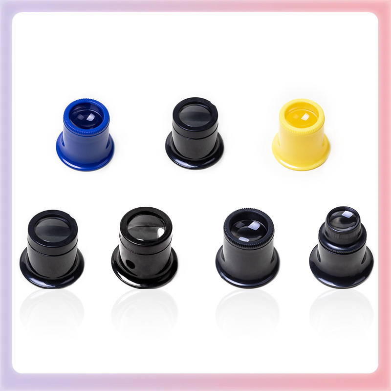 ✅修表工具 手表维修10倍20倍厂家批发放大镜眼罩式目镜 修表放大