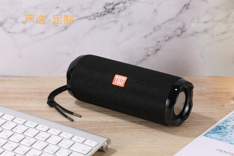 新品TG191ワイヤレスbluetoothスピーカーTWSポータブル布芸防水カードuディスクFMクリエイティブギフトオーディオ|undefined