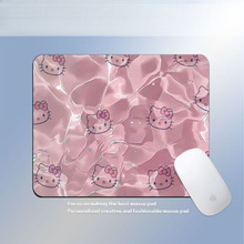 水波纹凯蒂猫鼠标垫Hello Kitty可爱学生电脑小号桌垫ins风高颜值
