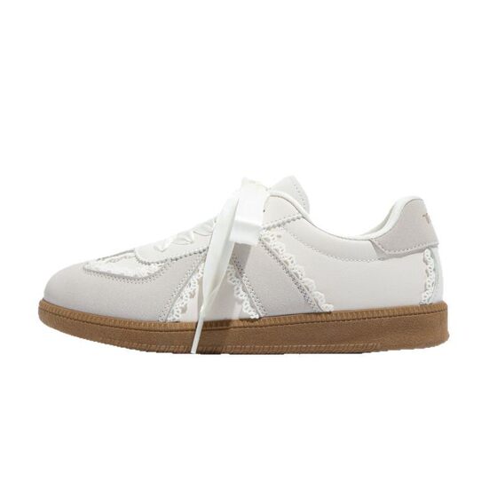 Ballet Training Board Shoes Women's 2025 Spring New Chic Niche Korean Style Flat Breathable Student Casual White Shoes