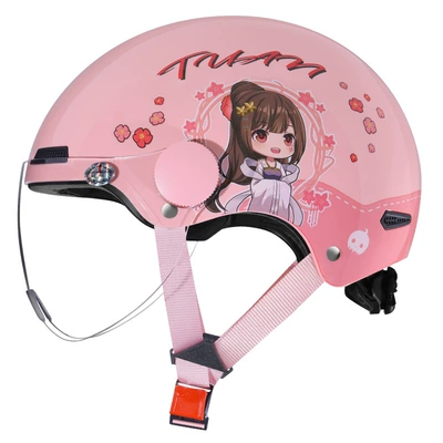 Motosiklet kaskı (dəbilqə) — 3C certification half helmet summer