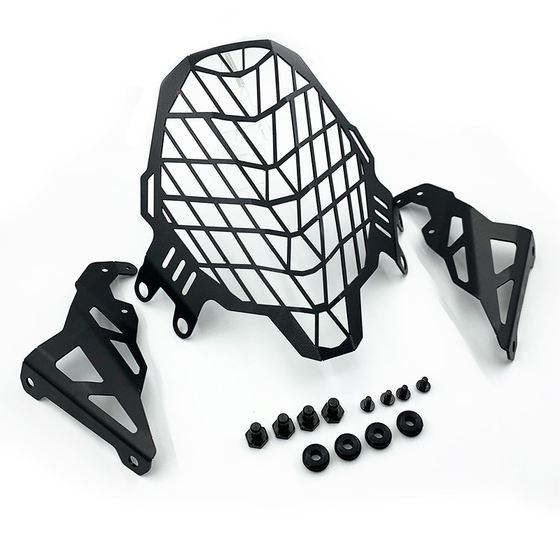 Cubierta de faro de motocicleta modificada, adecuada para Suzuki dl650 dl1000, cubierta protectora de faro mejorada, impermeable.