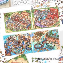 Infeel.Me����Ӫҵ�еڰ˵�ϵ��  PET+�׿�2.5D�쾰��ֽ3����4��