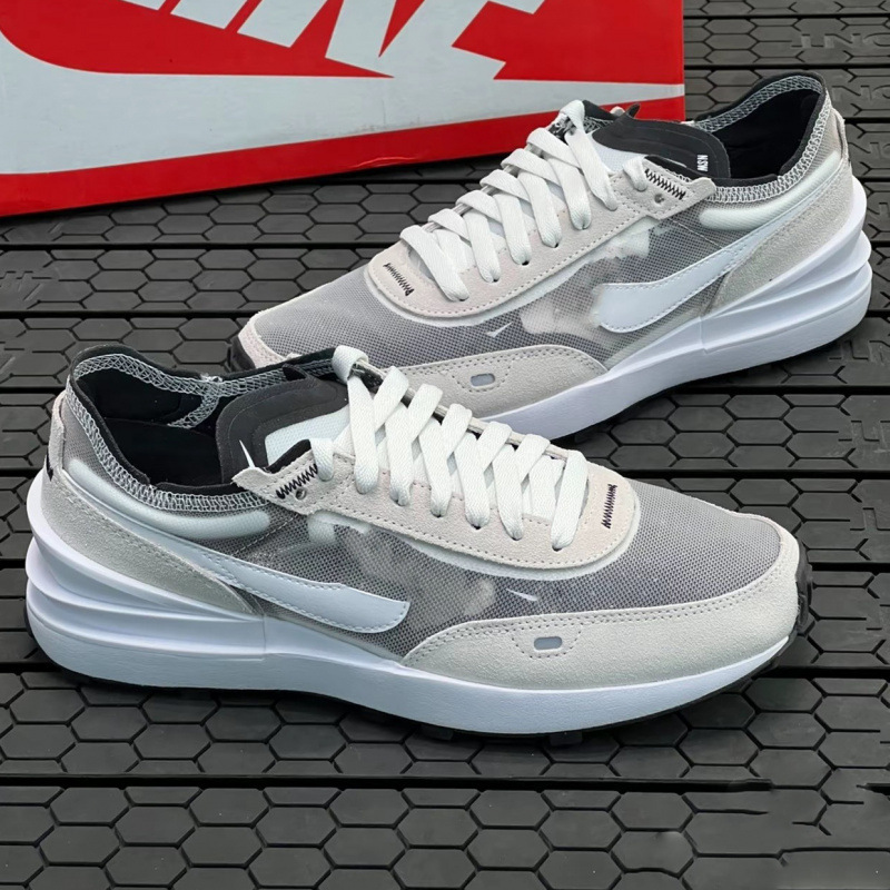 Pure Original Waffle One Breathable Mesh Ultra-Light Running Shoes for Men and Women Waffle Generation Summer Retro Casual Sports Shoes