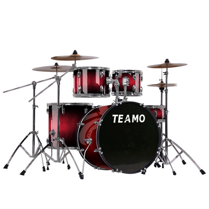 Batería para adultos, nivel profesional, juego completo de batería de jazz para niños, instrumento musical, uso doméstico, se puede instalar en casa