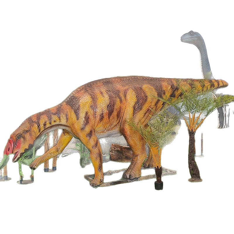 Dinosaurio de simulación a gran escala Tyrannosaurus Rex Dinosaurio eléctrico llamará modelo de movimiento Paisaje parque de atracciones modelo de dinosaurio