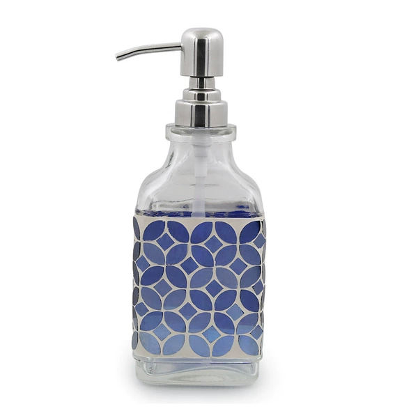 Blue and blue copper coin handwashing bottle