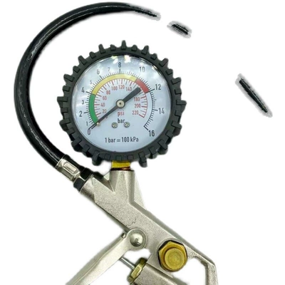 Air pressure gauge/tire pressure gauge | pressure monitoring for trucks, inflator accessory