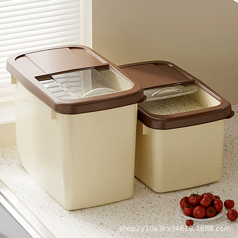 Rice tank, storage box, storage system, pest control