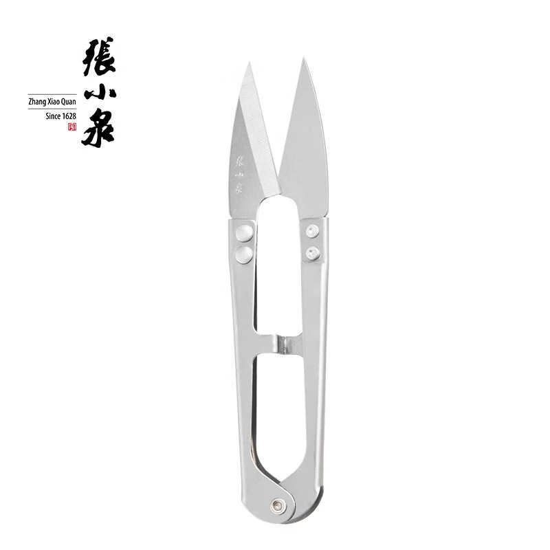 张小泉TB-448S弹簧剪纱剪绣花裁缝剪小号缝纫剪线头U型剪TB-453