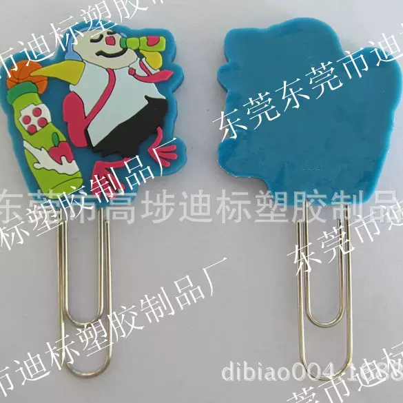 厂家定做回形针书签医药分页夹装饰品 diy彩色曲别针学生文具书签