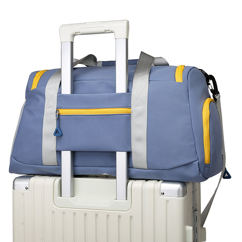 Bolsa de viaje portátil de gran capacidad para mujer nueva bolsa de equipaje de embarque ligera de corta distancia bolsa de espera bolsa de deporte de almacenamiento bolsa de fitness