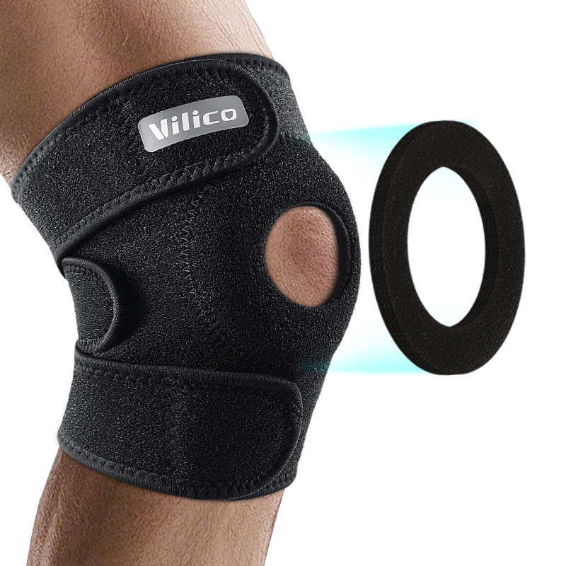 Vilico hombres y mujeres primavera y verano profesional al aire libre presurizado bidireccional transpirable cómodo sin apretar rodilleras deportivas al por mayor