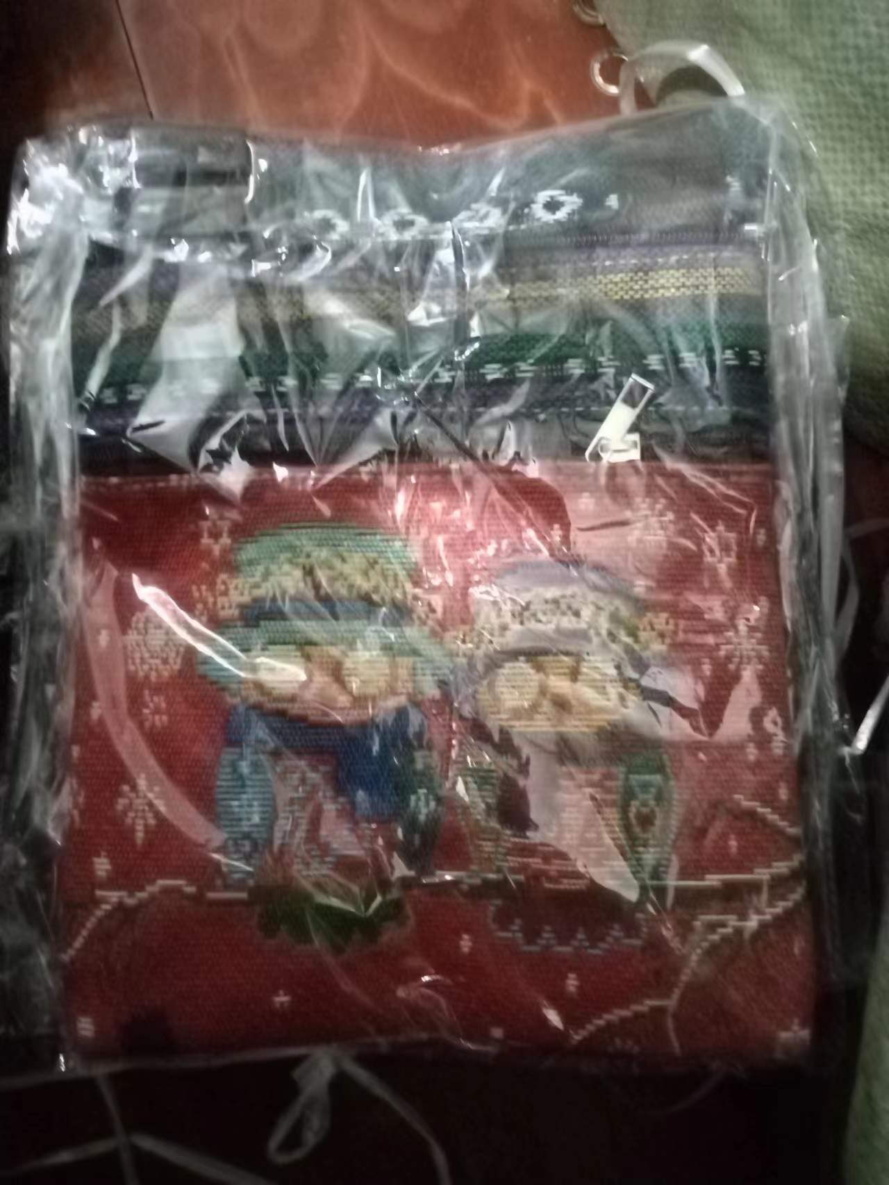 Estilo étnico bordado elefante dibujos animados bolsa de mensajero Dai bolsa de hombro de viaje de las mujeres teléfono móvil bolsa de hombro lateral