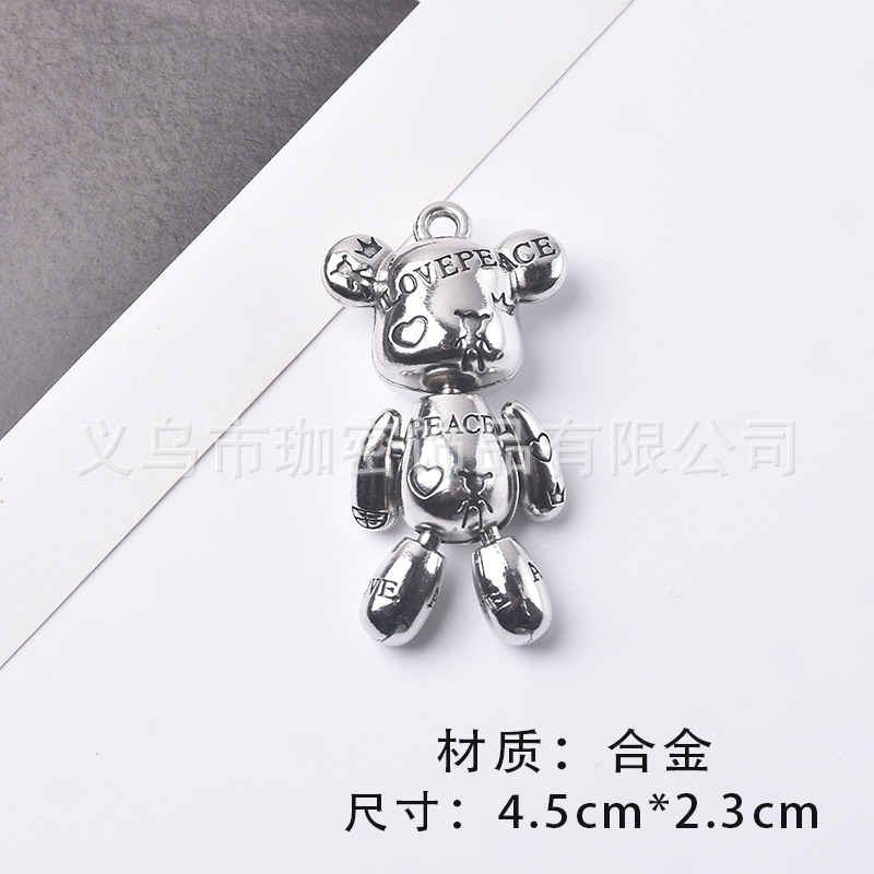 Collar de calle europeo y americano moda masculina hip hop estilo frío todo partido Internet celebridad aleación personalidad moda femenina ins suéter cadena colgante