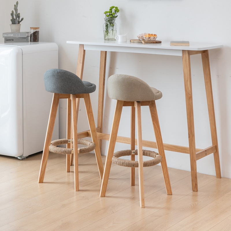 Bar Table Home Combination Modern Simple Milk Tea Shop Narrow Table Wall Partition Long Table Desktop MDF