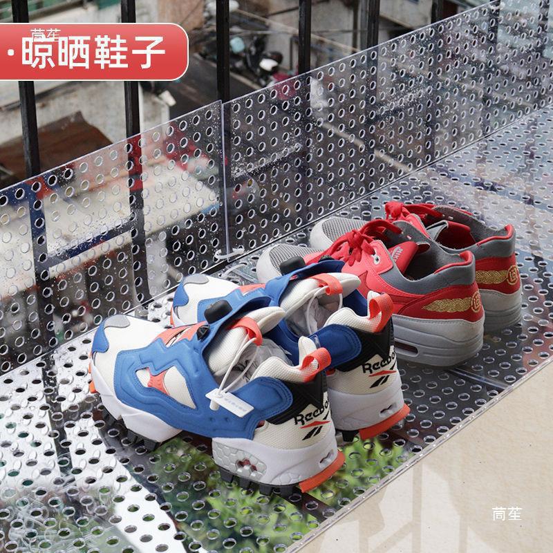 透明防盗窗垫板阳台防护网PC塑料网格围栏网窗台防猫掉封窗网