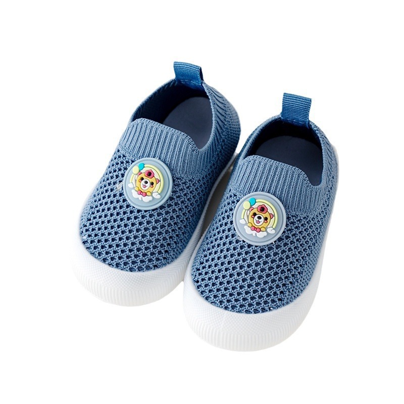 Nuevos zapatos para bebés con suela suave para bebés 1 - 13 años de verano antideslizante zapatos transpirables zapatos de tejido volador