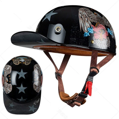 Motosiklet kaskı (dəbilqə) — Men and Women Cycling Bluetooth Autumn - black-eagle-guard-1st-generation-without-endoscope-m