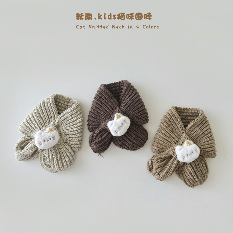 children's winter cute keep warm scarf