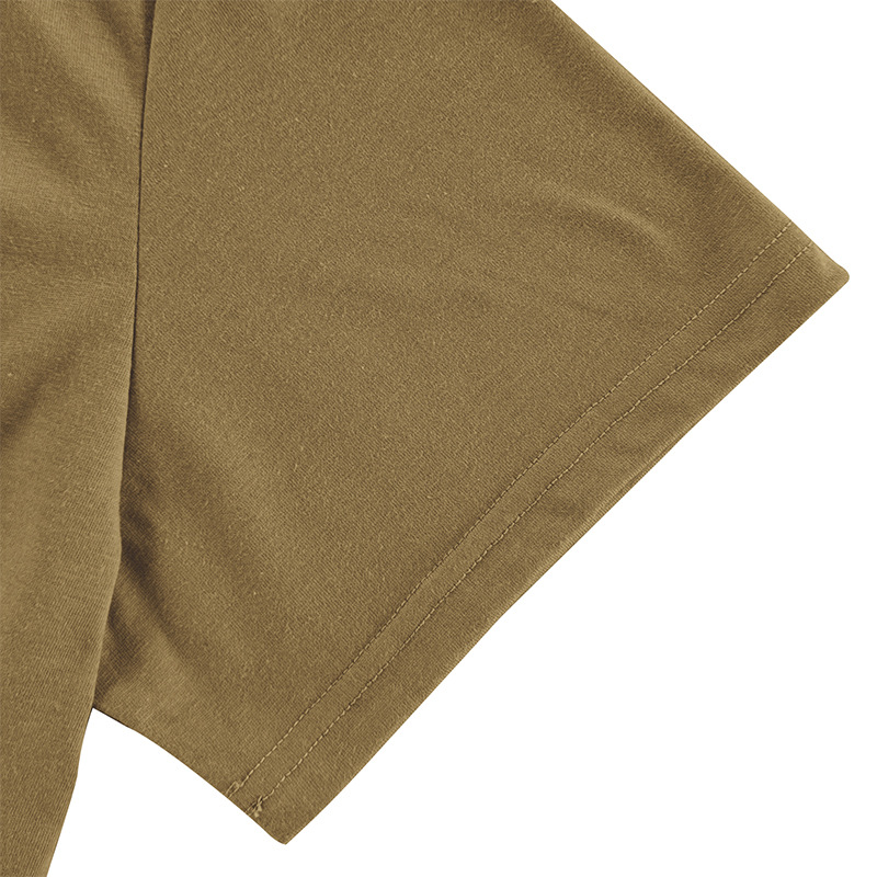 Heißer Sommer Atmungsaktive Herren Henry Kurzarm T-shirt Europäische und Amerikanische männer Taste Einfarbig T-shirt Top_voghion.com