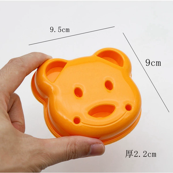 Orange, with little bears