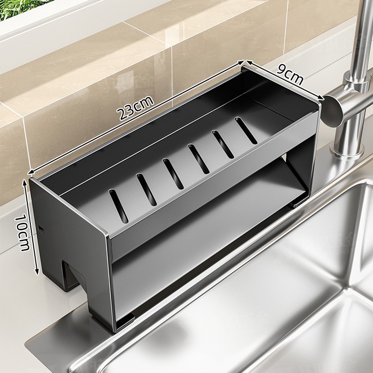 두꺼운 초대형 우아한 검은 테이블 배수 바구니 공장 노출 * 습식 및 건조 분리 배수 방지 박테리아