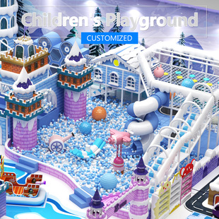 Indoor Large Naughty Castle Playground Equipment and Equipment for Kidsren Internet Celebrity Theme Family Park Facilities Manufacturer Customization