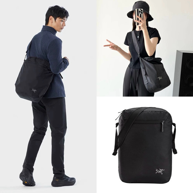 Bolso de pájaro con esqueleto de pollo de la marca chaopai heliad 12l logo, bolso de hombro de nylon impermeable para hombres y mujeres.