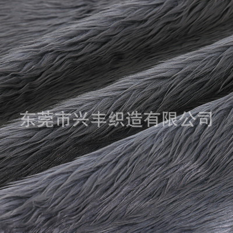 現物の3cm洗水ウサギの毛のローラー93色のおもちゃの服装の家庭用紡績の靴の材料の人造の長い毛の生えた生地の落水した毛