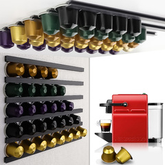 Applicable for Nespresso coffee capsule holder without drilling coffee capsule storage