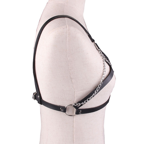 Manufacturer sells European and American sexy bondage belts, metal chains, PU sexy corsets, suspenders, belts, one-piece accessories