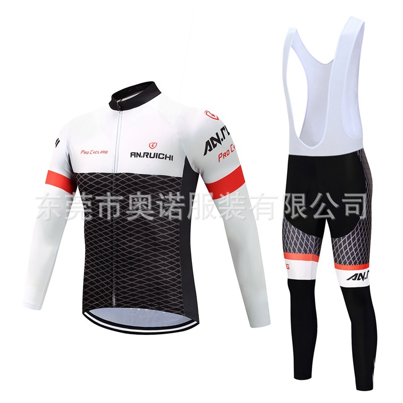 Cross-border Ono Spring and Autumn Winter Long Sleeve Riding Suit Road Bike Mountain Bike Speed Drop Suit Roller Skating Suit Factory