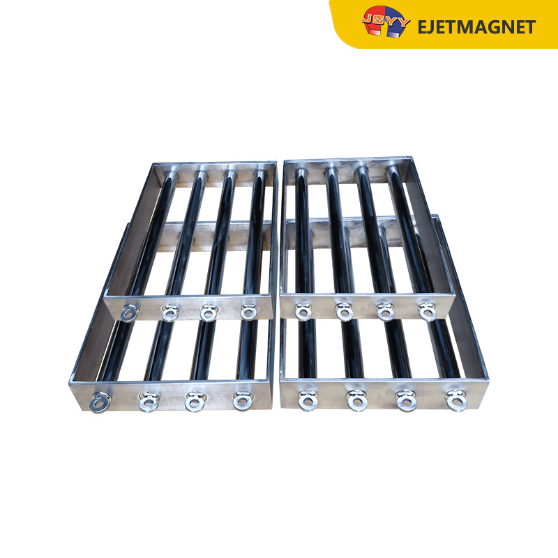圆形磁力架除铁器注塑机磁铁吸铁器耐高温注塑机强磁棒