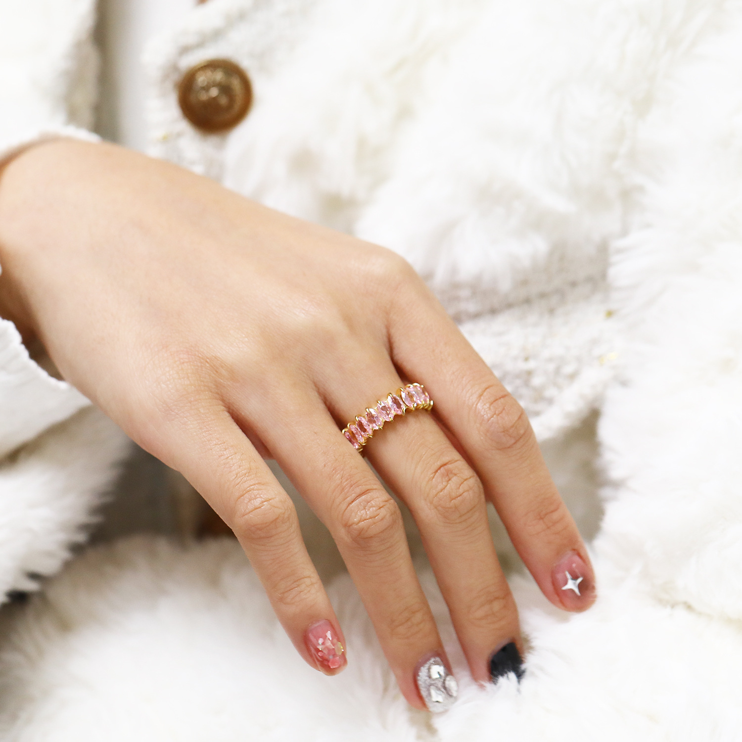 6g Weight Real Gold Plated Plating Material Rings Classification 10, 6, 7 Ring Size 1 Piece Quantity Holiday, Daily Occasion 304 Stainless Steel Material Geometric Pattern All Seasons Season Women's Gender Elegant, Simple Style Style Waterproof Non Tarnish Craft Real Gold Plated Geometric 304 Stainless Steel Elegant Simple Style Waterproof Non Tarnish Rings 31