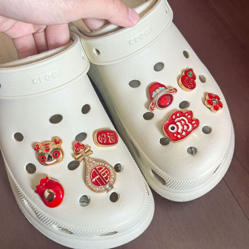 かわいい動物シリーズ下駄下駄装飾ボタン DIY 手作りアクセサリー PVC ソフトゴム靴花靴バックル|undefined