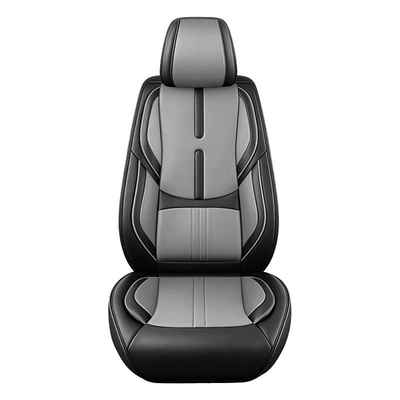 Seat cushion, seat cover — New car seat cushions made of - black-grey-front-row-single-seat