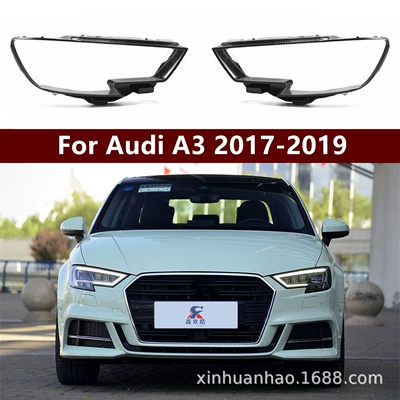 Audi A3 Fara Üzlükləri 17-19 Yeni A3 S3 Şəffaf Fara Korpusu