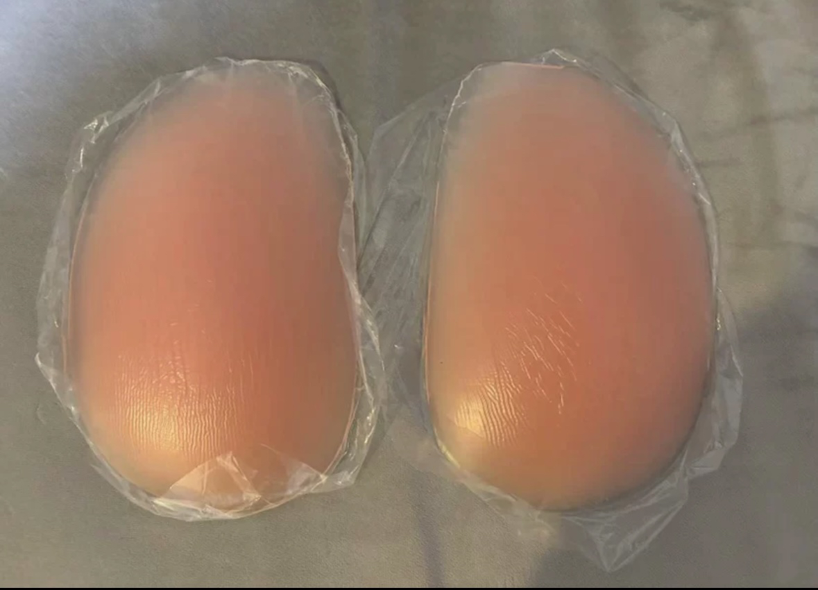 [006 확대 엉덩이 보호대] 2개 - 17X12cm - 접착제 포함 두께 2cm