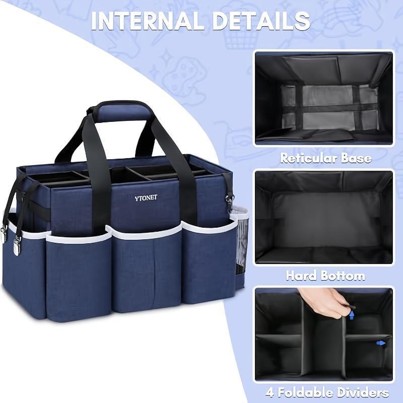 Large Cleaning Supplies Organizer Wearable Cleaning Caddy|undefined