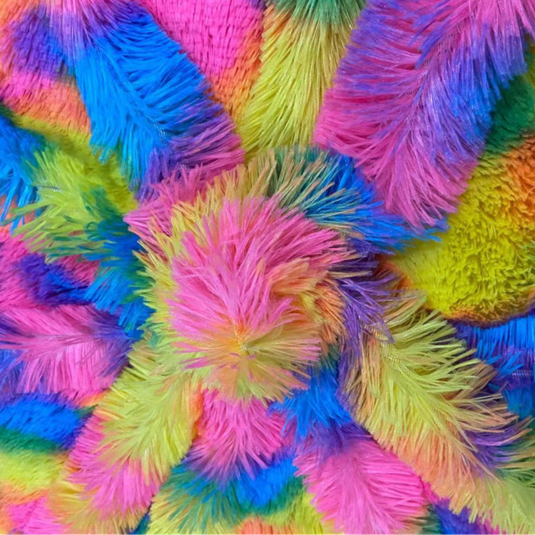 40 lana de estilo de mar de tela de tejido de peluche colorido tejido de peluche tejido de nido de gato mascota textil hogar ropa