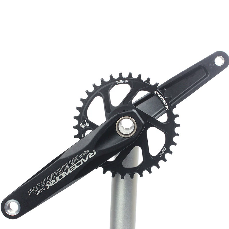 Цепной кронштейн RACEWORK для горного велосипеда, крепление GXP, одинарный, для XX1, из алюминиевого сплава, полый, интегрированный, алюминиевый