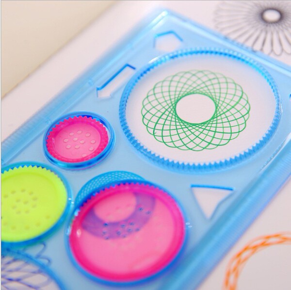 Four -color transparent thousands of flower ruler templates creative…